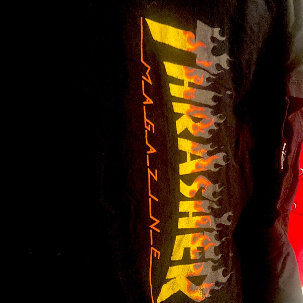 This is a thrasher shirt from Zumiez